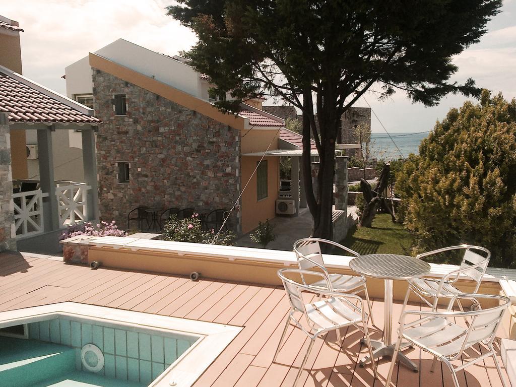 Sea Sun Aparthotel Plomári Kültér fotó